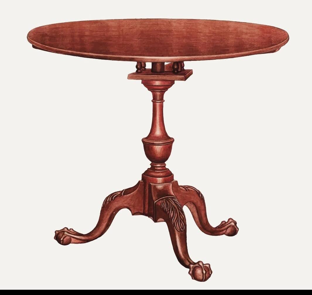 George Nakashima Conoid Coffee Table